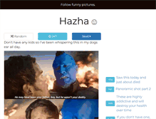 Tablet Screenshot of hazha.com